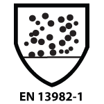 EN13982 symbol