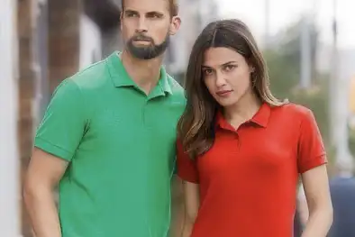 Image of polo shirts suitable for embroidery