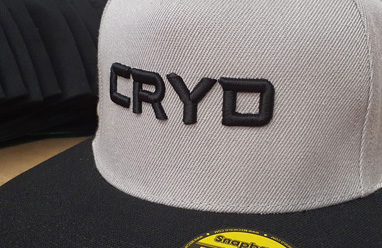 3D embroidered cap